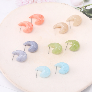 高品質樹脂ピアス しずく型 15×23mm（4ヶ）