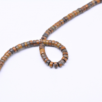天然石ビーズ ソロバン 2×4mm  【1連(約156ヶ）】