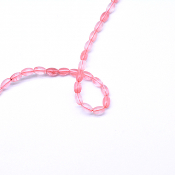 天然石ビーズ オーバル5×8mm  【1連(約48ヶ）】