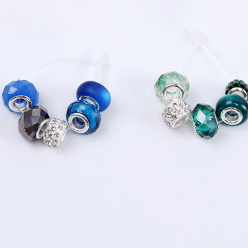 ヨーロピアンビーズ 9-14mm ミックスカラー