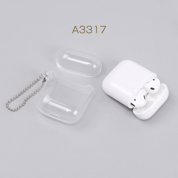 AirPodsクリアケース airpods proケース airpods透明カバー イヤホンケースアップル Blueboothイヤホン保護カバー エアポッズ用 47×57mm（1ヶ）