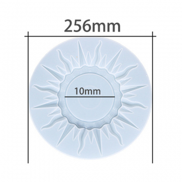 シリコンモールド レジンモールド 太陽神鏡 256×14mm【1ヶ】