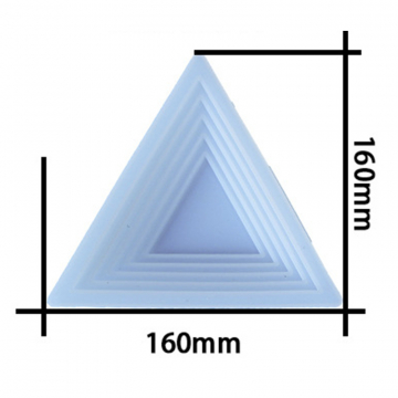 シリコンモールド レジンモールド ステップトレイ 三角形 160×30mm【1ヶ】