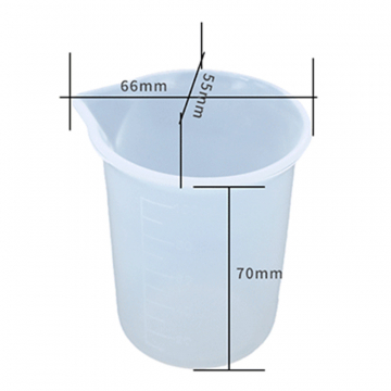 シリコンモールド レジンモールド 計量カップ 100ml【1ヶ】