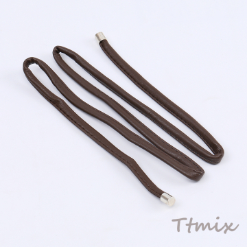 PUレザーヘアゴム ヘアアクセサリー 0.6×70cm（1ヶ）