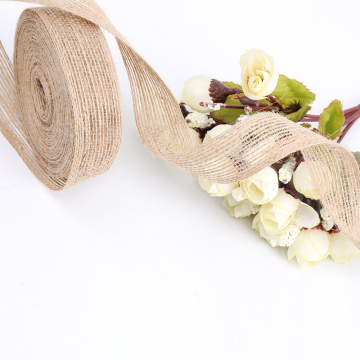 麻リボン ジュートリボン リネンリボン 麻テープ ラッピングリボン 麻紐 梱包ひも 包装資材