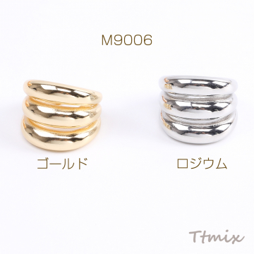 高品質デザインリング 指輪 筋入り 幅約20mm（1ヶ）