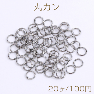 ステンレス製 丸カン 0.8×6mm（20ヶ）