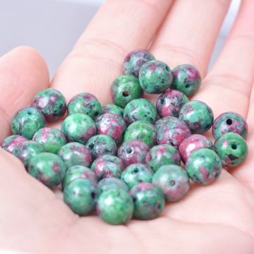 天然石ビーズ トルマリン 丸玉 6mm（30ヶ）