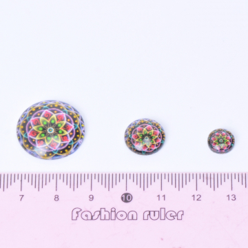 貼付けパーツ 樹脂貼付けパーツ 樹脂カボション 半円