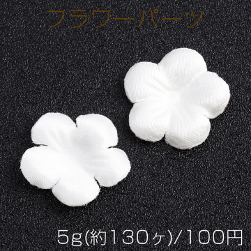 フラワーパーツ 22mm アイボリー 5g(約130ヶ)