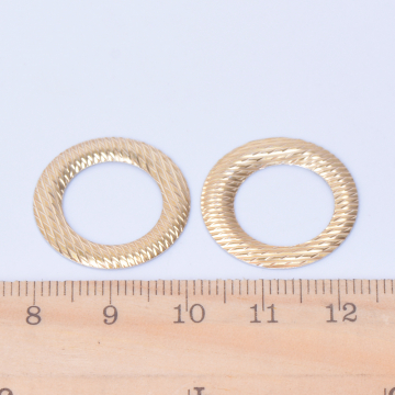 フープチャーム 21mm ゴールド（6ヶ）