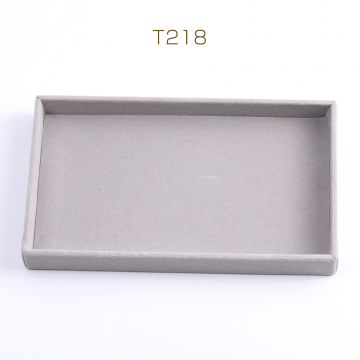 ジュエリー収納ケース 12.5×21cm グレー（1ヶ）※メール便　単品1点まで対応可能