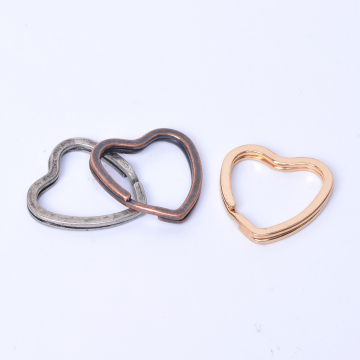 二重リング ハート型 31×32mm