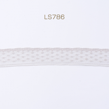 レース ラッセルレース ライトグレー（3m）