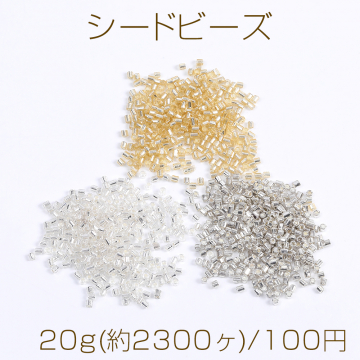 シードビーズ 竹ビーズ 2×2mm（20g）