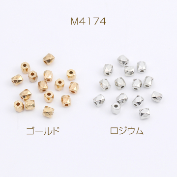 CCBビーズ 円柱型カット 3×4mm（100ヶ）