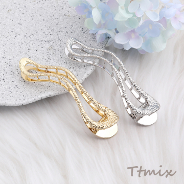 ヘアクリップ ヘアアクセサリー 2.3×10.5cm（1ヶ）