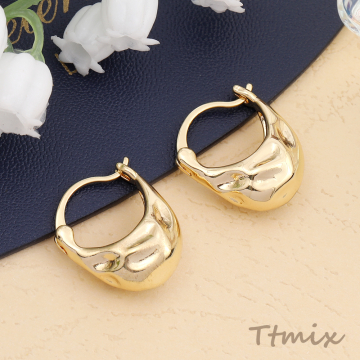 フープピアス しずく型 16×19mm ゴールド（2ヶ）