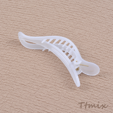 ヘアクリップ フロスト加工 ヘアアクセサリー 2.3×11.5cm（1ヶ）