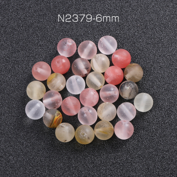天然石ビーズ ジェード 丸玉 6mm（30ヶ）