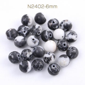 天然石ビーズ ストーン 丸玉 6mm（20ヶ）