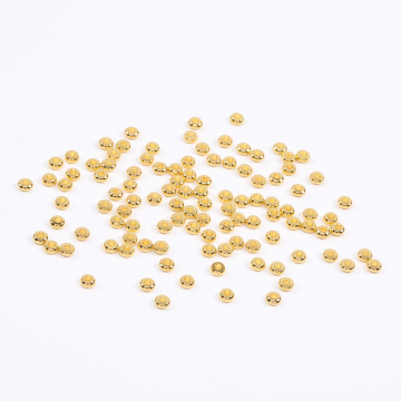 メタルビーズ コイン型 3mm（50ヶ）