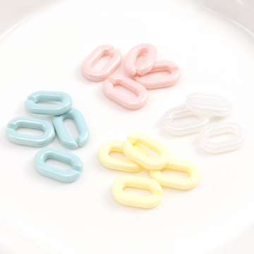 アクリルチェーンパーツ 9×14mm（30ヶ）