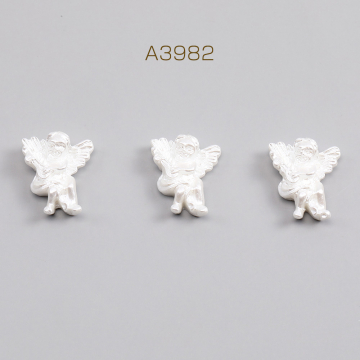 貼付けパーツ 樹脂貼付けパーツ 樹脂カボション 天使 15×18mm（15ヶ）