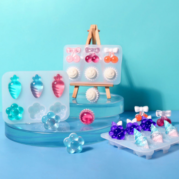 シリコンモールド レジンモールド フルーツチャーム 野菜