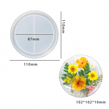 シリコンモールド レジンモールド コースター