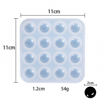 シリコンモールド レジンモールド ゴバンの欠片 110×110mm（1ヶ）