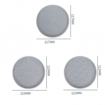シリコンモールド レジンモールド コースター