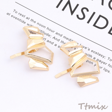 ポニーフック ヘアゴム 不規則型 ゴールド（1ヶ）