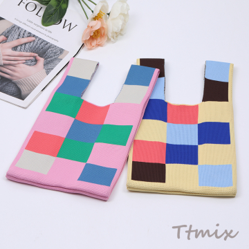 ニットトートバッグ（1ヶ）※メール便単品2個まで