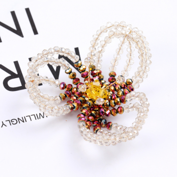 ワイヤビーズカボション フラワー 46mm（1ヶ）