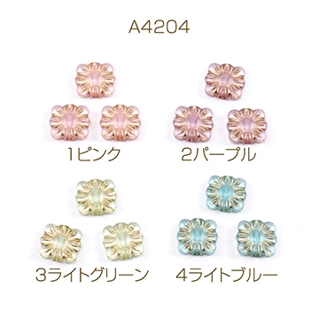 アクリルビーズ アンティーク調アクリルビーズ 9.5×11mm（30ヶ）