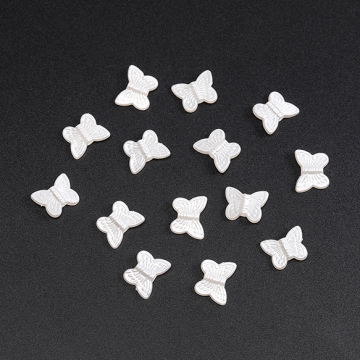 パールビーズ ABS樹脂パールビーズ 蝶型 11×14mm（10g）