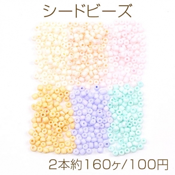 シードビーズ ボトル付き 4mm（2本約160ヶ）