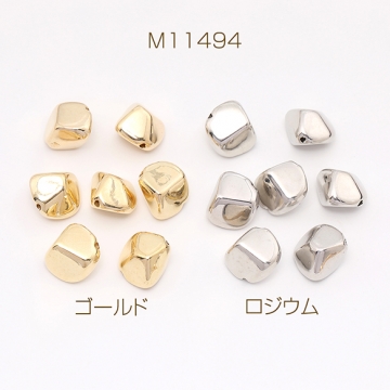 CCBメタルビーズ 不規則カット 12.5×13mm（20ヶ）