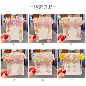 和風ヘアクリップ（1ペア）