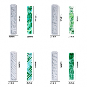 シリコンモールド ブックマーク 150×35mm （1ヶ）