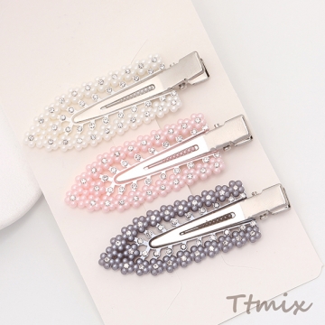 ヘアクリップ MIXカラー 1セット（3個）