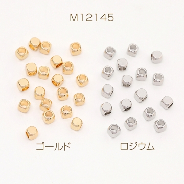 メタルビーズ スクエア型 4×4mm（20ヶ）