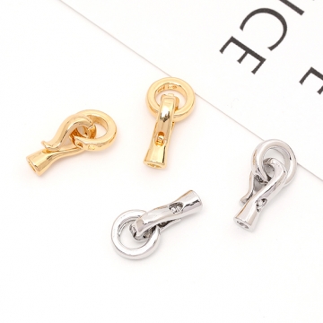 高品質留め金具 ネックレス・ブレスレット用 9×18.5mm（1セット）