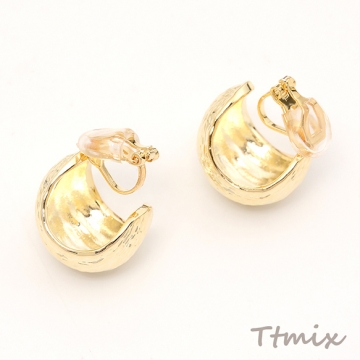 クリップ式イヤリング 18×19.5mm（1ペア）