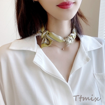 スカーフ ヘアスカーフ 7×88cm