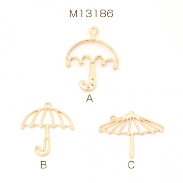 レジンフレームチャーム 傘 1カン付き ゴールド