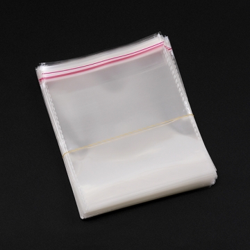 OPP袋 100枚 テープ付 13×16cm フタ付き OPP 透明袋 梱包 ラッピング 梱包袋 透明 クリア