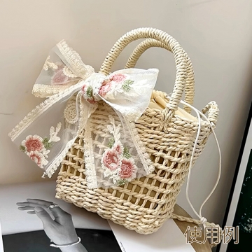 ラッセルレースリボン ポリエステルリボン レースリボン 服飾資材 ラッピングリボン 手作りヘアリボン 幅約8cm（1m）